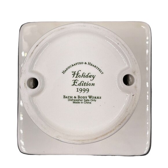 Vintage Bath and Body Works 1999 Pedestal Candle Holder Silver Stars - Picture 6 of 9